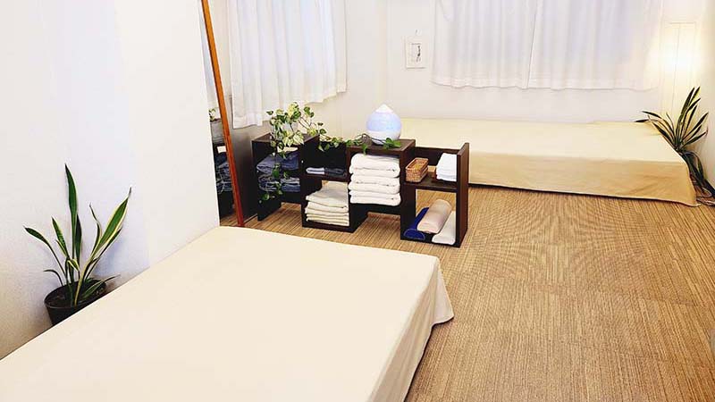 せるり療法院2ベッド店内イメージ